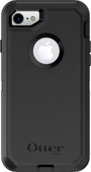 Kapak telefoni OtterBox Defender për iPhone 7 8 SE, shumë shtresa, me holder, i zi