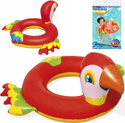 Unazë notuese Bestway Animal 36128, 84x76 cm, e kuqe