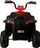 Quad elektrik për kalamaj Lean Cars S601, me drita LED, i kuq