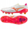 Këpucë futbolli Mizuno Morelia Neo IV Beta Japan Mix SG, me vida metalike, madhësia 42, të bardha me rozë