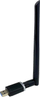Adapter WiFi VU+ Dual Band, USB 3.0, 1300 Mbps, antenë 6 dBi, ngjyrë e zezë