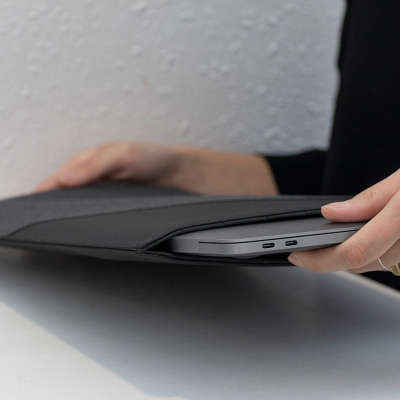 Këllëf Native Union Stow Slim për MacBook 15\"/16\", gri