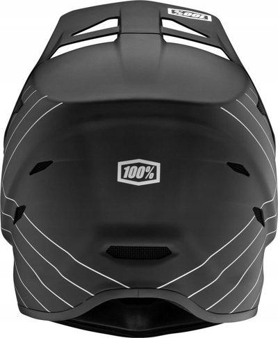 Шлем full face 100% STATUS DH/BMX Youth, големина S 47–48 cm, црна