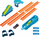 Set zgjerimi Mattel Hot Wheels Track Builder GLC89