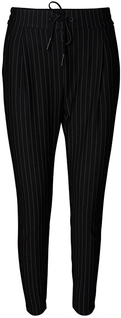 Pantallona Vero Moda Eva Mr Loose Pinstripe "30, të zeza