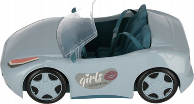Makina lodër për kukulla MEGA CREATIVE Doll Car 543443, kabrio, për 2 kukulla, blu e çelët