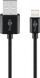 Kabllo USB Goobay USB A në Lightning, 0.5m, USB 2.0, e zezë