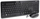 Set tastierë dhe mausi InLine Design Desktop, wireless 2.4GHz, 1600 dpi, i zi