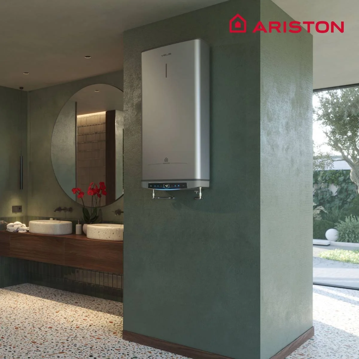 Bojler Ariston Velis Tech, 100L, i hirtë 2