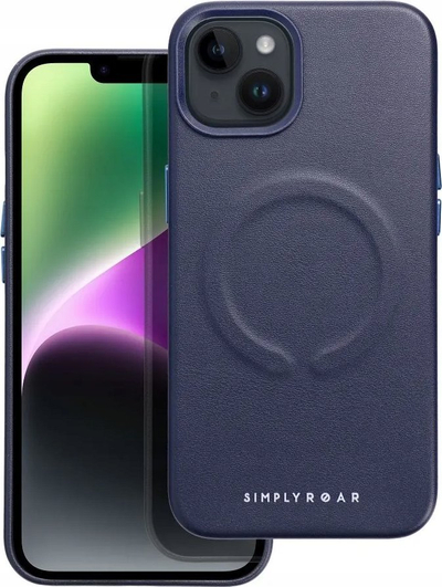 Kllaf telefoni Roar Leather Mag Case, MagSafe, për iPhone 13 Pro Max, ngjyrë garnet