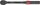 Çelës momenti Tvardy T00251, 1/4", 2‑14 Nm, i zi me të kuqe