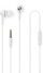 Kufje me tela Nedis in ear, mikrofon, 1.2m, të bardha