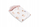 Batanije muslini për ulëse makine Ceba Baby Car Seat Swaddle Blanket Ballerinas, për bebe, rozë