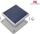 Llambë solare LED Maclean, 4 x 0.14 W, e argjendtë