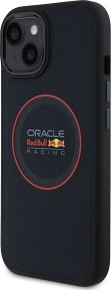 Këllëf telefoni Red Bull RBHMP15S24PUILVR për iPhone 15 6.1\", MagSafe, lëkurë navy