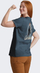 Bluzë Carhartt Rosie Graphic Loose Fit për goca, pambuk i trashë, mëngë të shkurtra, blu iron