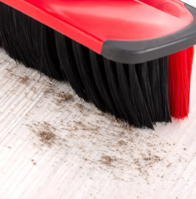 Fshesë dyshemeje Vileda Broom Broom Brush 3Action, fijet për flokë dhe pluhur, shumëngjyrëshe