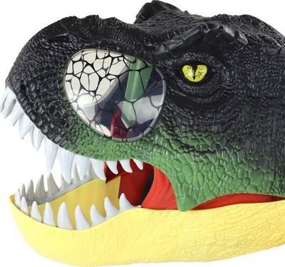 Maskë dinosaur Leantoys, me drita, me zëra, e zezë
