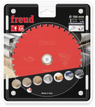 Teh sharre Freud LP91M, 184mm, 38 dhëmbë, bosh 30mm