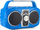 Radio portabël PRIME3 NEON APR71BL, Bluetooth, USB MP3, blu