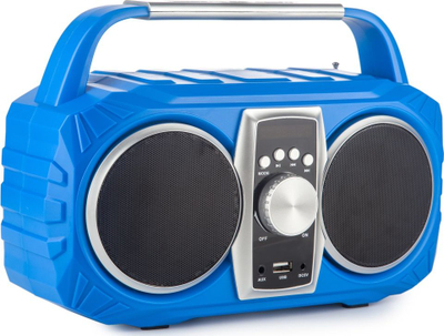 Radio portabël PRIME3 NEON APR71BL, Bluetooth, USB MP3, blu