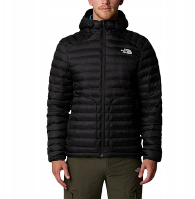 Xhaketë The North Face Huila me shtresë të trashë, me kapuç, me izolim sintetik, e zezë