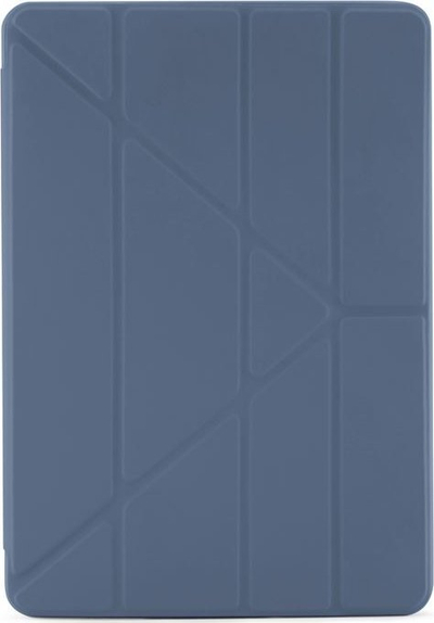 Maskë tabletë Pipetto Origami TPU Pro për Apple iPad 10.2", me sleep‑wake, blu navy