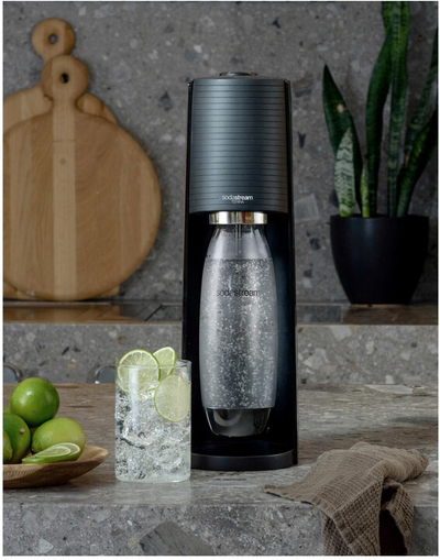Pajisje për karbonizimin e ujit Sodastream Terra, e zezë