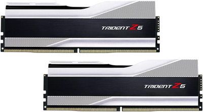 Module të memories G.Skill Trident Z5 32GB (2x16GB) DDR5 6400 CL32, të argjendta