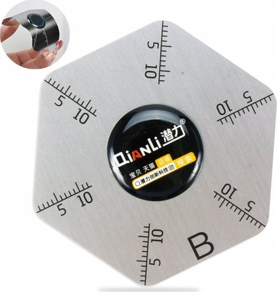 Kartë hapse LCD Qianli Thin Metal Sheet, çelik inox 0.10mm, fleksibël