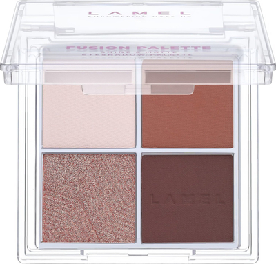 Paletë hije sysh Lamel Fusion Eyeshadow 401, 10g, ngjyra të përziera