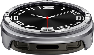 Kornizë mbrojtëse Displex Spigen Bezel Tune Pro Pilot për Samsung Galaxy Watch8 44mm, çelik inox, ngjyrë argjendi
