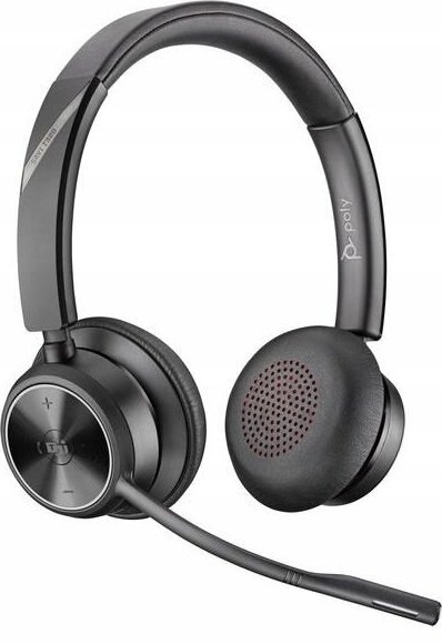 Kufje pa tela Poly Savi 7320 M Office, DECT, Bluetooth 5.3, stereo, të zeza