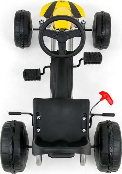 Go kart për fëmijë Milly Mally Viper, me pedale, i kaltër