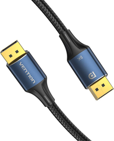 Kabllo DisplayPort Vention 8K, 1.5m, i zi me blu