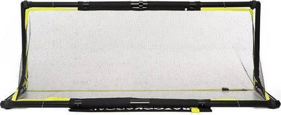 Portë futbolli BazookaGoal 200×75 EXT, teleskopike, e palosshme, e zezë