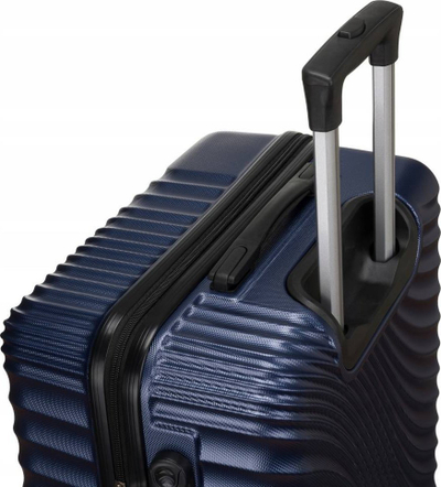 Valixhe Peterson Medium, 65L, me 4 rrota 360°, blu navy