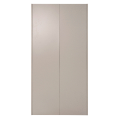 Dollap  metalik 2-derë 90×40×180 Hcm (HM5959.01), gri