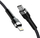 Kabllo USB Wozinsky WNBCL2, USB C në Lightning, 2 m, e zezë