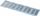 Mbrojtës splice për fibra optike MICOS, TS0338/96, 150 copë, transparent
