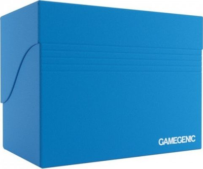 Kuti për letra loje Gamegenic Side Holder 80+, mban gati 80 letra, blu