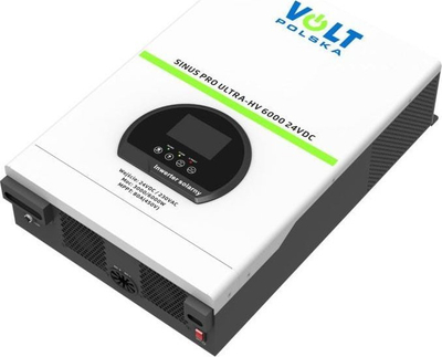 Inverter solar Volt Sinus Pro Ultra HV 6000, 24/230V, 3000/6000W, gri