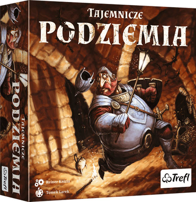 Lojë me tabela Trefl Mysterious Dungeons, familjare, deri 4 lojtarë, shumëngjyrëshe
