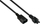 Kabllo rryme Alcasa P1405-S010, C14 në C5, 1 m, e zezë