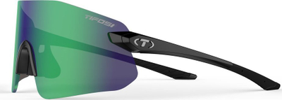 Спортски очила Tifosi Vogel SL, леќи Smoke Green Mirror, црна рамка
