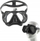 Maskë zhytjeje SJCAM Diving Mask, mbajtëse për kamera sportive, silikon, e zezë