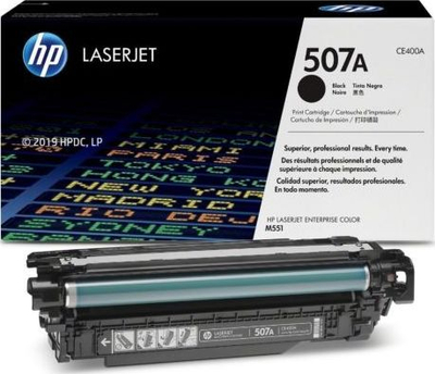 Toneri HP 507A CE400A, origjinal, i zi