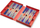 Lojë tavëll Printworks Classic Art of Backgammon, kompakte, për 2 deri në 4 lojtarë, e kuqe