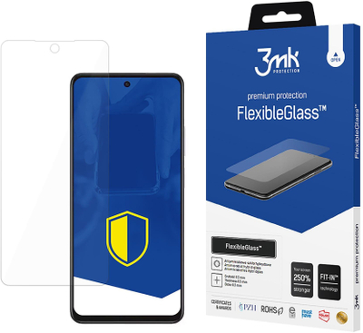 Xham mbrojtës 3mk FlexibleGlass për Oppo A40 A40M A3 4G, hibrid, transparnet