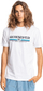 Maicë Quiksilver Linedup Regular Fit EQYZT06657 -WBB0, e bardhë, L